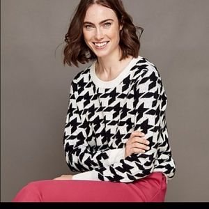 Le Chateau Houndstooth Sweater